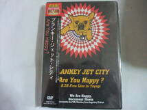 レア　新品DVD Blankey Jet City ブランキージェットシティ / Are You Happy?　ライヴ　中村達也 gavial 浅井健一 ルードギャラリー_画像1