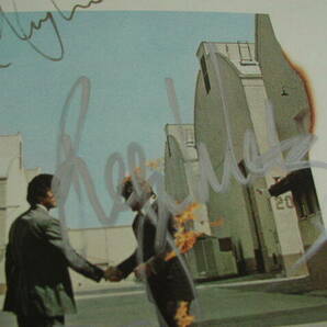 Pink Floyd/ピンク・フロイド/「炎」直筆サイン入り LP / Roger Waters・David Gilmour・ Nick M.・Richard Wright/SAPO100の画像3