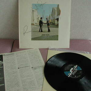 Pink Floyd/ピンク・フロイド/「炎」直筆サイン入り LP / Roger Waters・David Gilmour・ Nick M.・Richard Wright/SAPO100の画像6