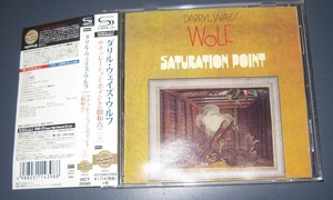 希少SHM-CD ダリル.ウェイズ.ウルフ 飽和点+3 Darryl Ways[Curved Air]John Etheridge[Soft Mchine]Dek Messecar[Caravan] カンタベリー系