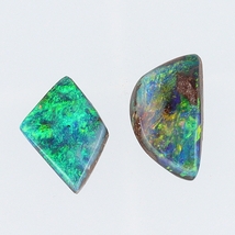 ボルダーオパールまとめて2PC/1.72ct 裸石【K-84-1～2】_画像1