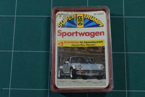 Qm367 vintage quartett fx schmid super trumpf Sportwagen cards ヴィンテージ 旧車 スーパーカーカード 60年代 32枚 ゆうメール