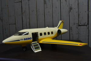 Qm373 Vintage Playmobil 3185 Aeroline Airplane Aeroplane ヴィンテージ プレイモービル 飛行機 ジェット機 エアロライン 100サイズ