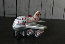 Qm468 ヴィンテージ JAL 日本航空 japan airlines 飛行機 おもちゃ ハイビスカス 当時モノ 2機 60サイズ_画像2