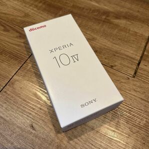 新品未使用品　Xperia 10 IV SO-52C 6インチ メモリー6GB ストレージ128GB ホワイト ドコモ