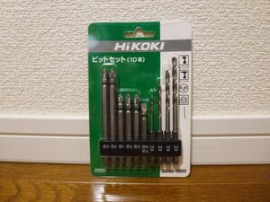 ビットセット 10本 HIKOKI 日立工機 電動工具用アクセサリー DIY インパクトドライバーなどに！送料無料 在庫限り