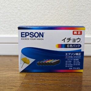 ITH-6CL　エプソン　イチョウ　純正　インクカートリッジ　EPSON　EP-709A、EP-710A、EP-711Aなどに！