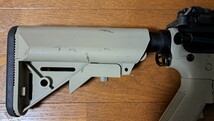 電動ガン M4A1 S-SYSTEMベース カスタム エアガン 電動ガン 社外メタルフレーム マルイ cyma メーカー不明 キメラ ジャンク扱い sシステム_画像5