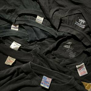 ② 【USA輸入】 27枚セット ブラックT Tシャツ 半袖シャツ トップス 古着卸売 メンズの画像8