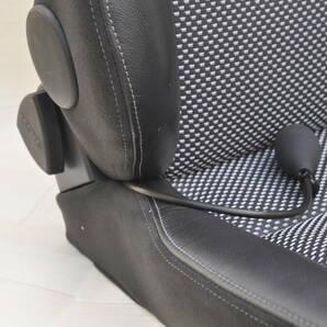 RECARO レカロ正規品 LX-F WL110H レザー×ラウール×カムイ ブラック シートヒーター アームレスト 右 運転席 ハイエース BMWの画像6