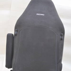 RECARO レカロ正規品 LX-F WL110H レザー×ラウール×カムイ ブラック シートヒーター アームレスト 右 運転席 ハイエース BMWの画像7