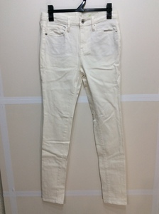 GU（ジーユー） ストレッチ綿パンツ 白色 サイズ64