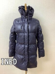  Ined (INED) down 90% coat nas navy blue size 9