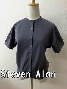 Steven Alan スティーブンアラン タグ付き未使用 定価13200円 グレーカーディガン サイズフリー