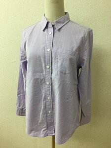 L.L.Bean Light Labender Color Organic Cotton Shirt Size xs