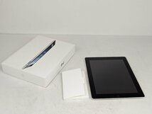 【動作確認済/初期化済】 Apple 第4世代 iPad Retinaディスプレイモデル Wi-Fiモデル A1458 タブレット / 80 (SGAW014792D)_画像1