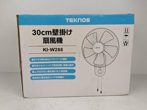 【新品未使用】 扇風機 壁掛け TEKNOS KI-W 保管品 / 140 (SGAW015250)
