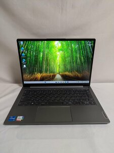  laptop PC Lenovo ThinkBook 13s G2 ITL Windows 11 Core i5 16GB SSD256GB battery life span 92% Office interchangeable Appli / 80 (RUHT015026)