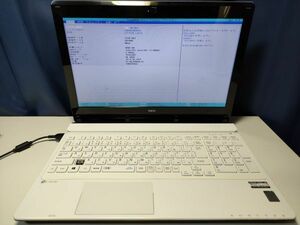 【一部ジャンク】NEC LAVIE NS350/B PC-NS350BAW-KS Core i3-5005U BIOS起動可能 マザーボード 液晶パネル キーボード欠け【動作確認済み】