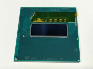 SR15H Intel Core i7-4700MQ ノートパソコン用CPU BIOS起動確認済み【B503】