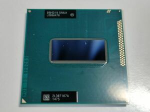 SR0UX Intel Core i7-3630QM ノートパソコン用CPU BIOS起動確認済み【1475】