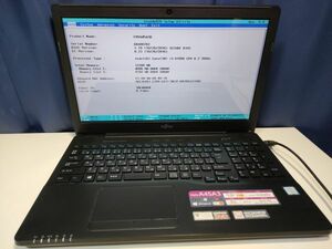 【一部ジャンク】富士通 LIFEBOOK AH45/A3 FMVA45A3B Core i3-6100U BIOS起動可能 マザーボード 液晶パネル キーボード難【動作確認済み】