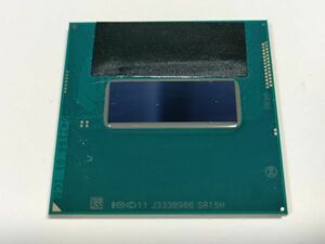 SR15H Intel Core i7-4700MQ ノートパソコン用CPU BIOS起動確認済み【B986】