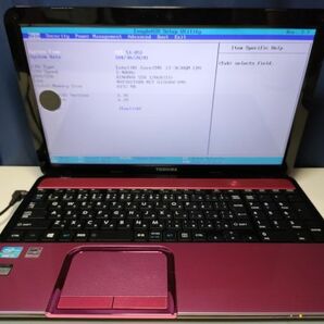 【一部ジャンク】東芝 dynabook T552/58GR i7仕様(CPU等欠品) BIOS起動可能 マザーボード 液晶NG キーボード【動作確認済み】の画像1