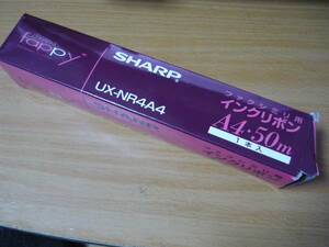 SHARP sharp UX-NR4A4 facsimile for ink ribbon A4 50m 1 pcs postage 230 jpy 