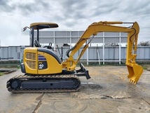 コマツ PC40MR-2 油圧ショベル 鉄キャタ ゴムパッド 倍速 マルチ 往復配管 ユンボ KOMATSU 中古_画像2