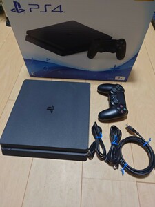 PS4 本体 CUH-2200B PlayStation4 1TB ジェットブラック 作動品