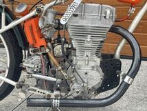 オートレース　競走車　レース　バイク　HKS製　単気筒　エンジン　コレクション　オブジェ　現状　室内保管_画像4