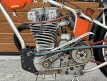 オートレース　競走車　レース　バイク　HKS製　単気筒　エンジン　コレクション　オブジェ　現状　室内保管_画像5