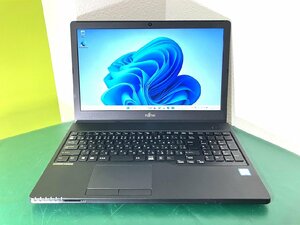 【埼玉発送】【動作確認済】FUJITSU / LIFEBOOK A359/BX / Intel(R)Core(TM)i3-8130U CPU@2.20GHz 2.20GHz / 8GB/ HDD500GB/ Windows11Home