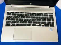 【大分発送】【ジャンク品】hp / PROBOOK / HP PROBOOK 450 G6 / intel COREi3 8th Gen / SSD無し /ノートパソコン /中古品_画像2