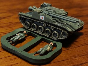 ワールドタンクミュージアム　1/144　60式自走無反動砲　単色迷彩　戦車　海洋堂　タカラ　陸上自衛隊　JGSDF　WTM