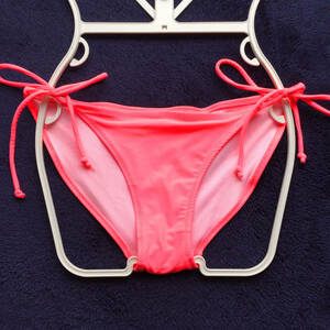 *ECO! pre jersey -n simple . sexy . design waist easy ... string bikini / pink /L* bread ti/ shorts / long-term keeping goods 