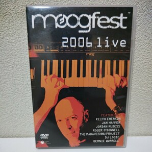 モーグフェスト 2006 Live 国内盤DVD 日本語ライナー無し キース・エマーソン ヤン・ハマー ジョーダン・ルーデスetcの画像1