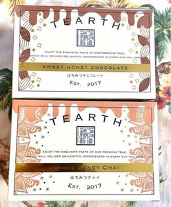 TEARTH(ティーアース)はちみつチョコレート、はちみつチャイ 25袋入り×2箱