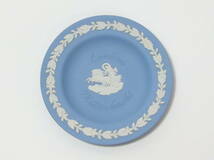 ●WEDGWOOD ウェッジウッド ジャスパー LONDON MITSUKOSHI ロンドン三越 ラウンド トレイ 小皿●