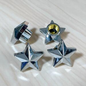  air valve cap air valve cap air cap Star star [ silver ]