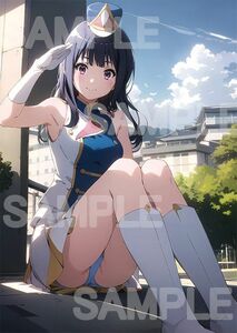 ★まとめ割有り★【高画質・光沢紙】響け！ユーフォニアム 鎧塚みぞれ 同人 アートポスター A4 No.223