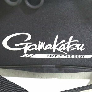 Gamakatsu がまかつ GM-2499 タックルバッグ(P.V.C) 40cm ブラック 釣り具 簡易クーラー使用 折りたたみ ｋ2の画像2