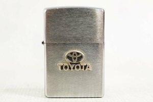 ZIPPO ジッポ ライター TOYOTA トヨタ シルバーカラー 年代：L 13 2013年 喫煙グッズ 煙草