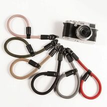 クライミングロープ カメラ用 ハンドストラップ グレイッシュカラー 全6色 (ピンク／A01568)_画像10