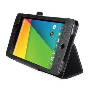 【送料無料】 google Nexus7 (2013) スタンドケース ブラック