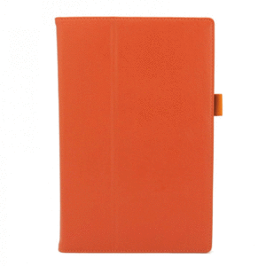 【送料無料】 iPad mini4 スタンド/スリープレザケース Dオレンジ