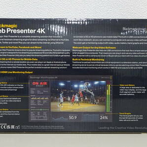 【15785】未使用品 Blackmagic Web Presenter 4Kの画像2