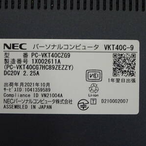 【15626】美品 NEC Versa Pro PC-VKT40C-9 Core i5-1130G7 ノートパソコン 12.5FHDの画像5