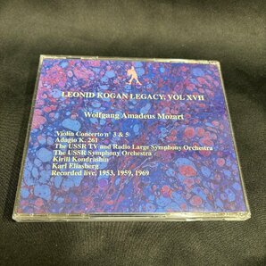 【稀少】ARLECCHINO ARL88 コーガン モーツアルト ヴァイオリン協奏曲集 Leonid Kogan Legacy Vol.17の画像4